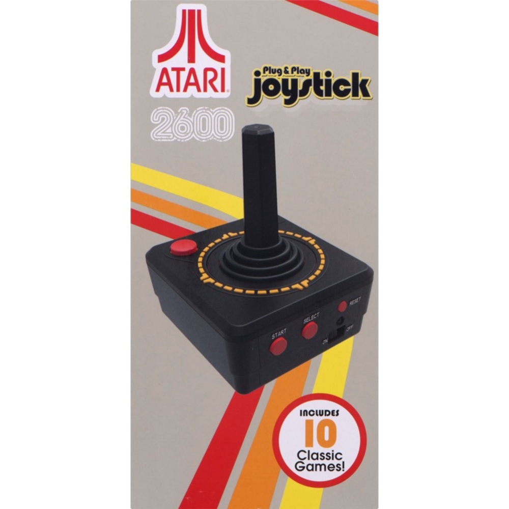 NWOT Atari 2600 Plug & Play Joystick with 10 Games